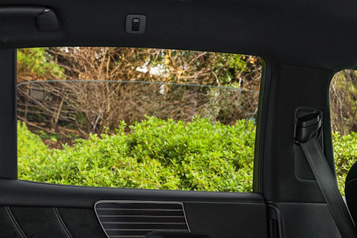 (Sample Only) Premium Shield 60 Has Been Installed on the Side Window