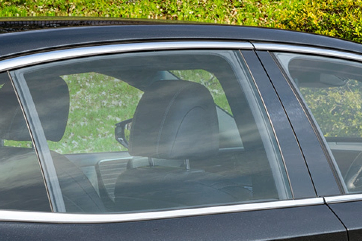 (Sample Only) Premium Shield 60 Has Been Installed on the Side Window